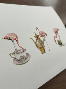 TEA FOR THREE | Hand-Embellished